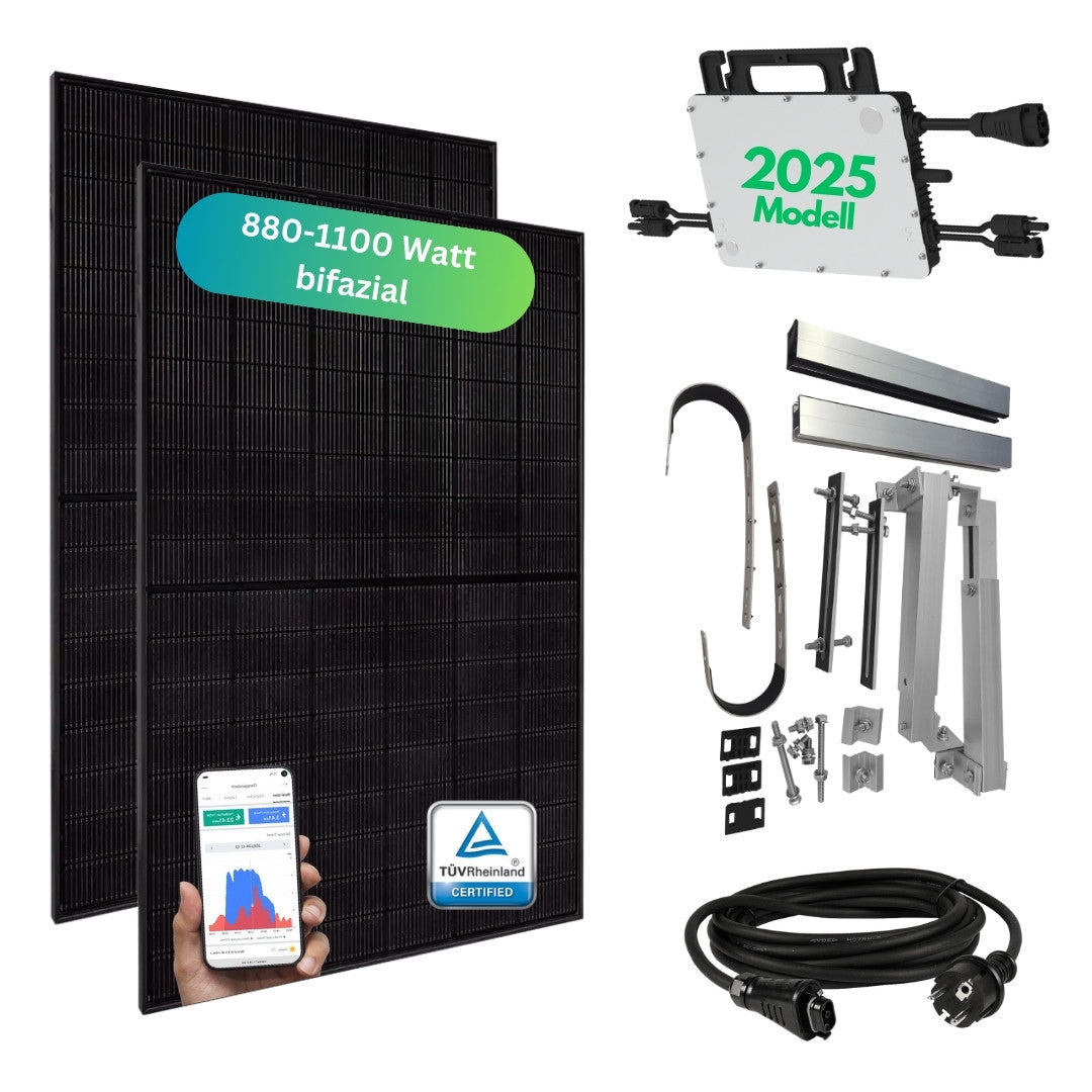 MyBalkon Balkonkraftwerk 880 - 1100 Watt