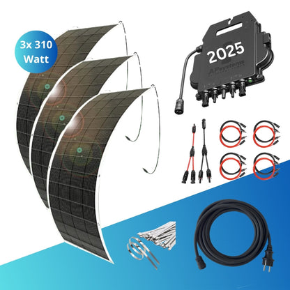 flexibles Balkonkraftwerk 800 Watt